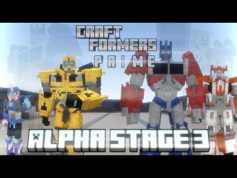 Видео: CraftFormers Prime| Обзор мода на Трансформеры Прайм