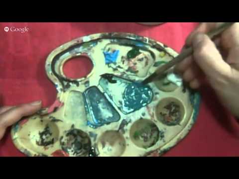 Видео: Утяжки и роспись лица текстильной шарнирной куклы