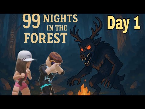 Видео: Играем на 1 епична игра. 99 Nights in the Forest. Част 1.