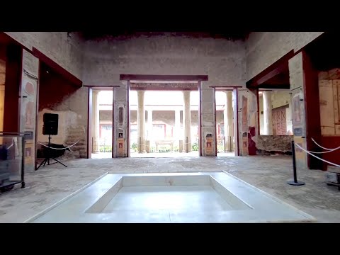 Видео: Дом Веттиев в Помпеях открылся после 20 лет реставрации