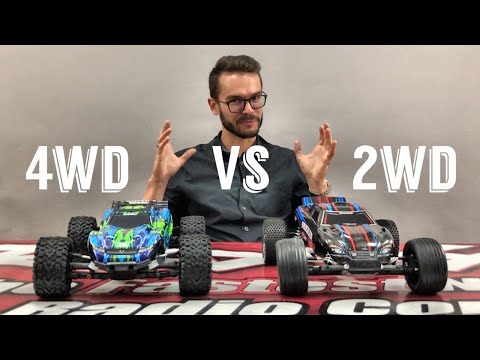 Видео: Полный привод слил заднему? Traxxas RUSTLER.