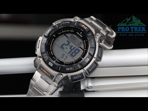Видео: ТИТАНОВЫЙ ПРОТРЕК! ОБЗОР И ИНСТРУКЦИЯ! Японские часы CASIO ProTrek PRG-340 | Style-Time