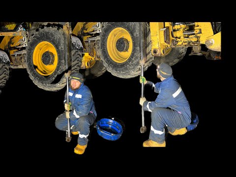 Видео: Просто ремонт аутригерa на экскаватор погрузчик JCB