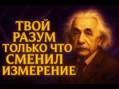 Видео: Твой РАЗУМ перенастраивает РЕАЛЬНОСТЬ — не ИГНОРИРУЙ этот КВАНТОВЫЙ СДВИГ | Альберт Эйнштейн