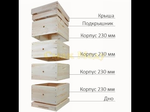 Видео: Так сколько рамок надо в гнездовой корпус многокорпусного улья?