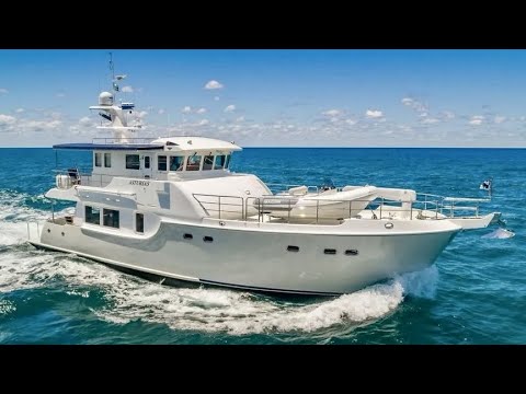 Видео: Тур на исследовательской яхте стоимостью 3 миллиона долларов: Nordhavn 63, 2017 г.