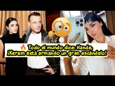 Видео: Керем Бюрсин говорил с юмором, но ясно! Женщины, похожие на Ханде?