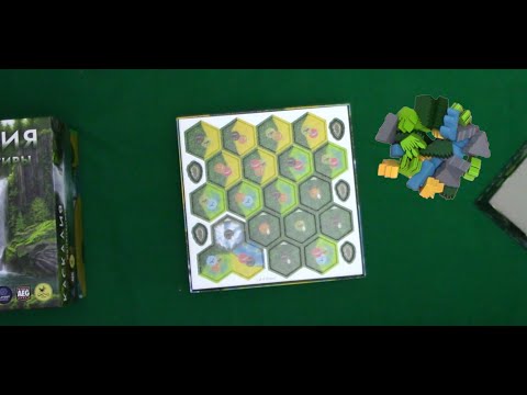 Видео: Распаковываем настольную игру Каскадия с дополнением Ориентиры
