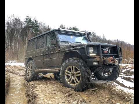 Видео: строим мерседес гелендваген для бездорожья. mercedes gelandewagen off-road