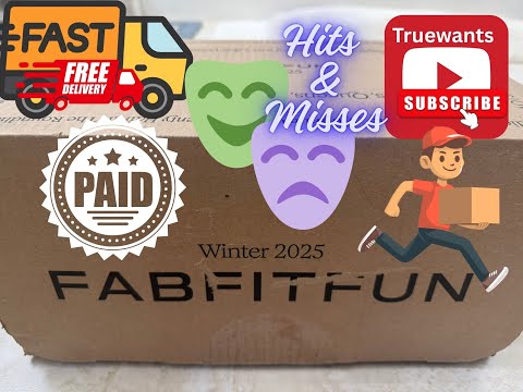 Видео: Зимняя коробка FabFitFun 2025 пришла так быстро! | Честные хиты и промахи (платная коробка)