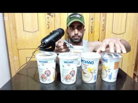 Видео: ASMR 😁😁 Я провел испытание с пятью большими пончиками.