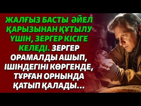 Видео: ЖАЛҒЫЗ БАСТЫ  ӘЙЕЛ ҚАРЫЗЫН ҚАЙТАРУ ҮШІН, ЗЕРГЕР КІСІГЕ КЕЛЕДІ. ЗЕРГЕР ОРАМАЛДЫ АШЫП ІШІНДЕГІНІ КӨРІП