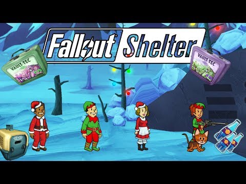 Видео: НОВЫЙ ГОД В FALLOUT SHELTER. НОВОГОДНИЕ ЗАДАНИЯ И КОСТЮМЫ #46