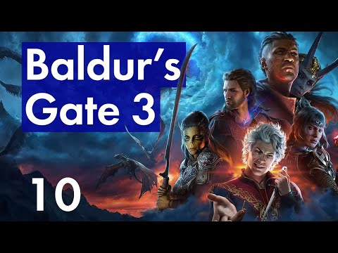 Видео: Прохождение Baldur's Gate 3 - 10 - Тёмный Склеп