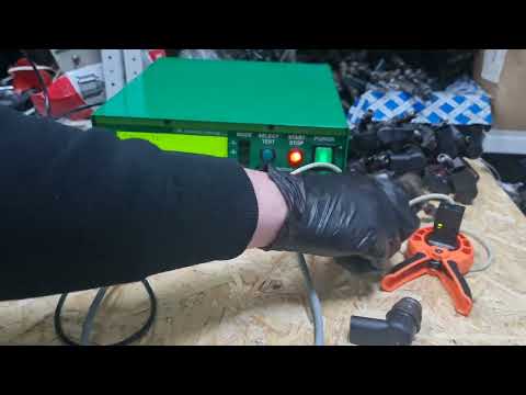 Видео: Первая ступень диагностики пьезо элемента, дизельной форсунки Siemens VDO (Continental)