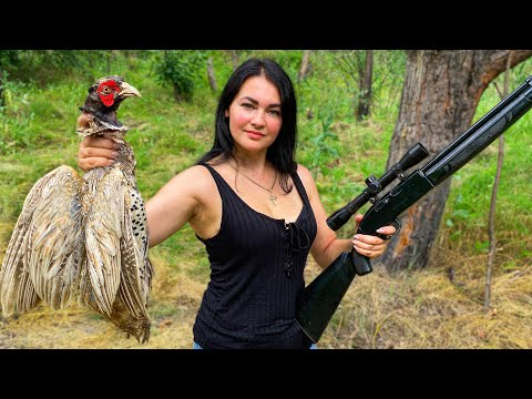 Видео: ОХОТА на ФАЗАНА в ЛЕСУ!🐦 Как Вкусно приготовить ФАЗАНА на костре в диких условиях