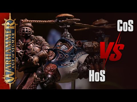 Видео: Босс-Вертолет! | Cities of Sigmar vs Hedonites of Slaanesh| Паста Горя