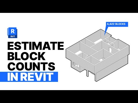 Видео: Как оценить количество блоков в учебном пособии Autodesk Revit 2024,