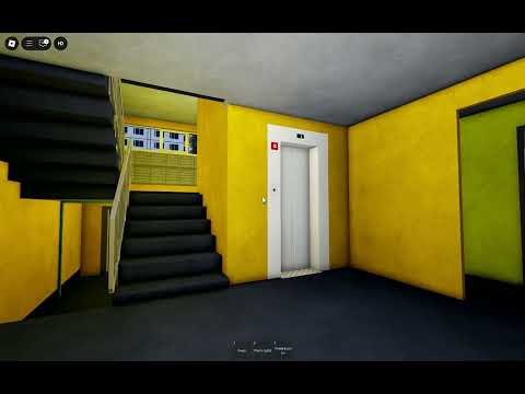 Видео: Roblox! Лифт BTL с другими кнопками и звуками в 9 этажке