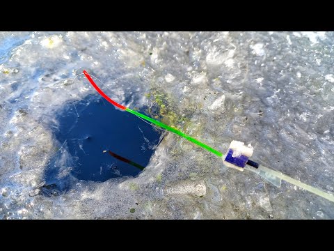 Видео: ПЕРВЫЙ ЛЁД 2021-2022. ПРИЕХАЛ НА ЛУЖУ И ПОПАЛ НА КЛЁВ. БЕЗМОТЫЛКА