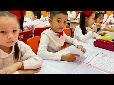 Видео: Сұраулы Сөйлем . Ашық сабақ . Есжанова Майя