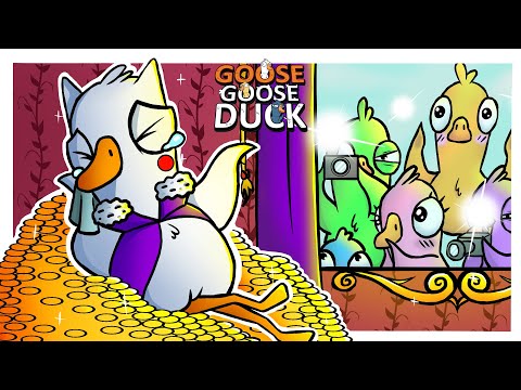 Видео: ТЯЖЕЛО БЫТЬ ЗНАМЕНИТЫМ - GOOSE GOOSE DUCK