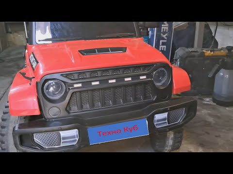 Видео: Детский электромобиль после ливня не запускается - ремонт.