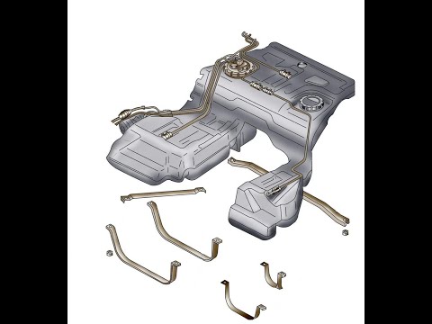 Видео: Профилактика крепления бака и переднего подрамника Audi A8D2