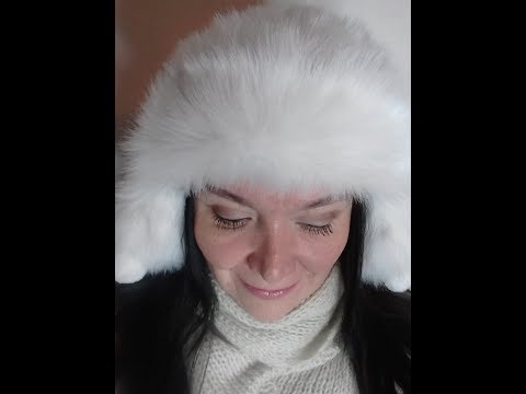 Видео: Зимняя шапка с ушками.Размер 56 - 59 Hat for winter