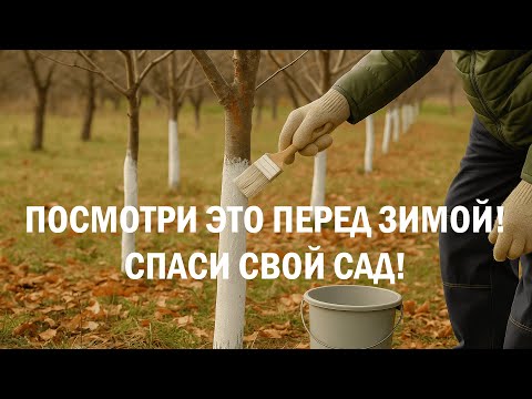 Видео: Одна ошибка после листопада — и сад может не проснуться весной!
