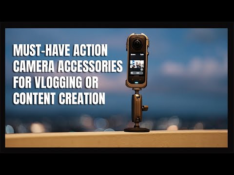 Видео: Аксессуары для экшн-камер Insta360 X5, Go Ultra, DJI Osmo Action, Osmo Nano или GoPro