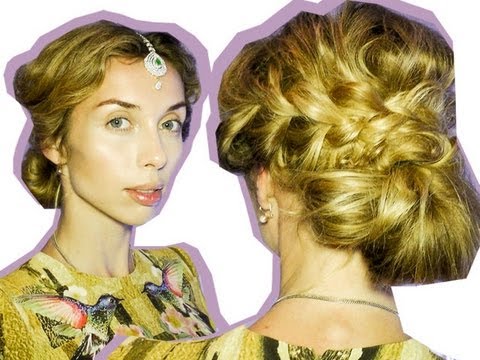 Видео: БЫСТРАЯ прическа - МАКИЯЖ на каждый день - ВЕЧЕРНЯЯ прическа