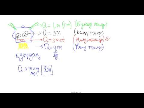 Видео: 8 сынып, Жылу мөлшері