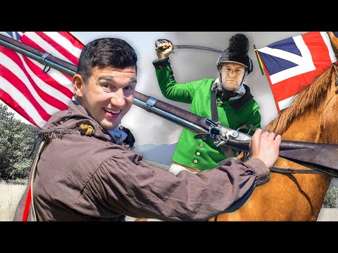 Видео: Смогли бы вы выжить в ополчении Джорджа Вашингтона? | Война за независимость США