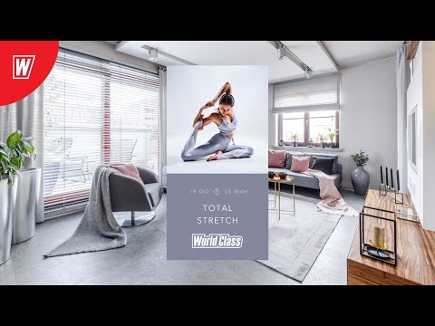 Видео: TOTAL STRETCH с Олесей Горковенко | 14 мая 2020 | Онлайн-тренировки World Class