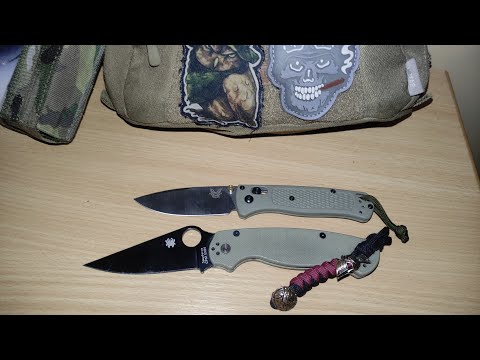Видео: Benchmade 533 Mini Bugout vs Spyderco Paramilitary 2. що обрав я?