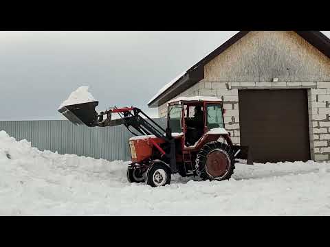 Видео: 💥❄️УБОРКА СНЕГА ❄️🔥ТРАКТОР Т-25🔥КУН