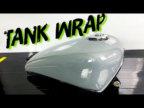 Видео: Как сделать целую упаковку бака мотоцикла?