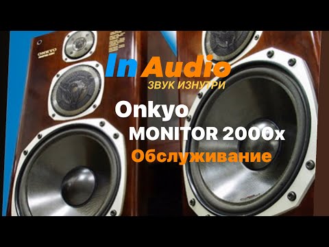 Видео: Onkyo Monitor 2000x II Review II Профилактика и Ремонт Акустики II InAudio