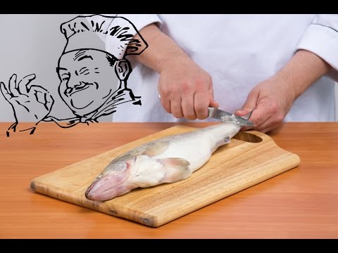 Видео: Как почистить рыбу от чешуи / How to clean the fish