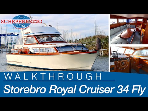 Видео: Продается Storebro Adler Royal Cruiser 34 Fly | Прохождение яхты | @ Шепенкринг Лелистад | 4К