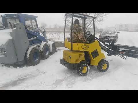 Видео: Первый снег Helper 300