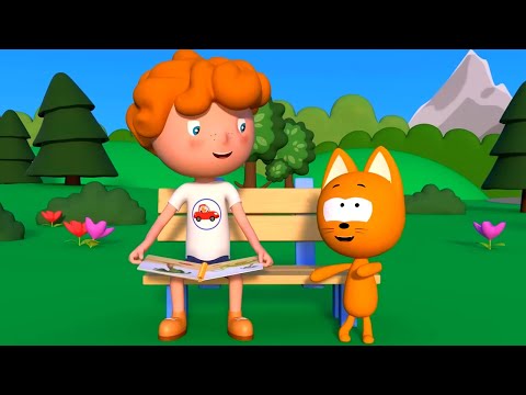 Видео: Ленивец 💨 Медленный и быстрый – Сборник – Котэ ТВ – Песенки для малышей