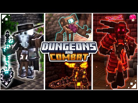 Видео: ЭПИЧНЫЕ БИТВЫ и ПОДЗЕМЕЛЬЯ в Майнкрафте! | Обзор Dungeons And Combat