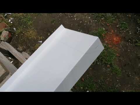 Видео: Как сделать откосы на окна. Металлические откосы.