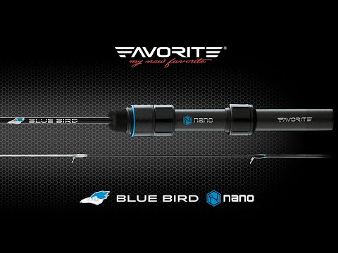 Видео: Favorite Blue Bird Nano. Бюджетный спиннинг для ловли наноджигом
