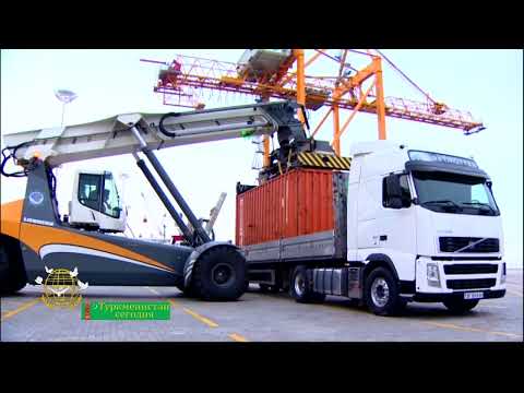 Видео: Туркменбашинский - Красноводский морской порт
