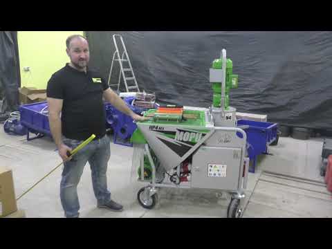 Видео: MOPU штукатурная станция