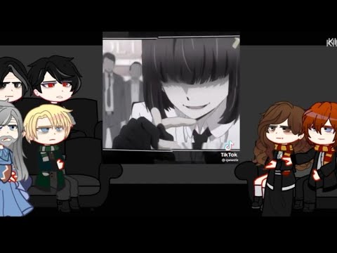 Видео: HP react to femHarry as Yosano Akiko (reupload)  ГП реакция на фемГарри как Йосано Акико(перезалив)