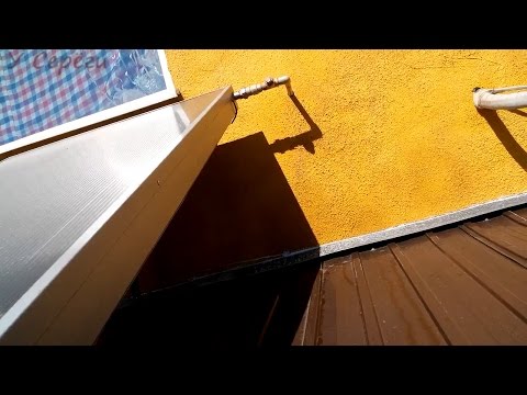 Видео: Солнечный коллектор, отзыв эксплуатации КС 2000, 3 года.